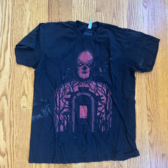 Netflix Other - Netflix Stranger Things Black and Red Graphic Tee